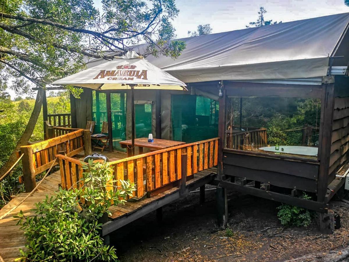 Fernhill Tented Treehouses Rheenendal Exterior foto