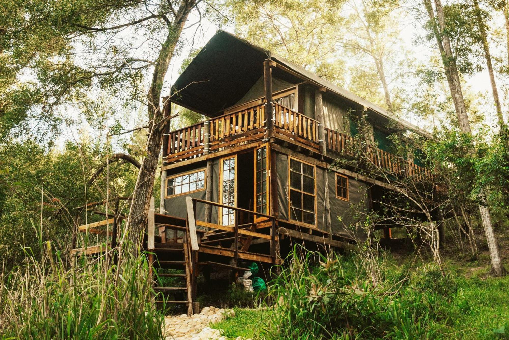 Fernhill Tented Treehouses Rheenendal Exterior foto